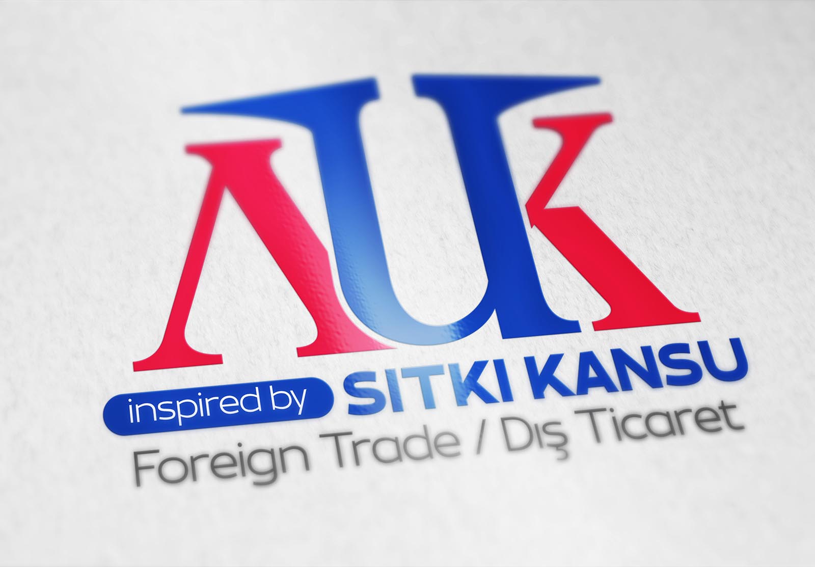 AUK Foreign Trede Logo Tasarımı
