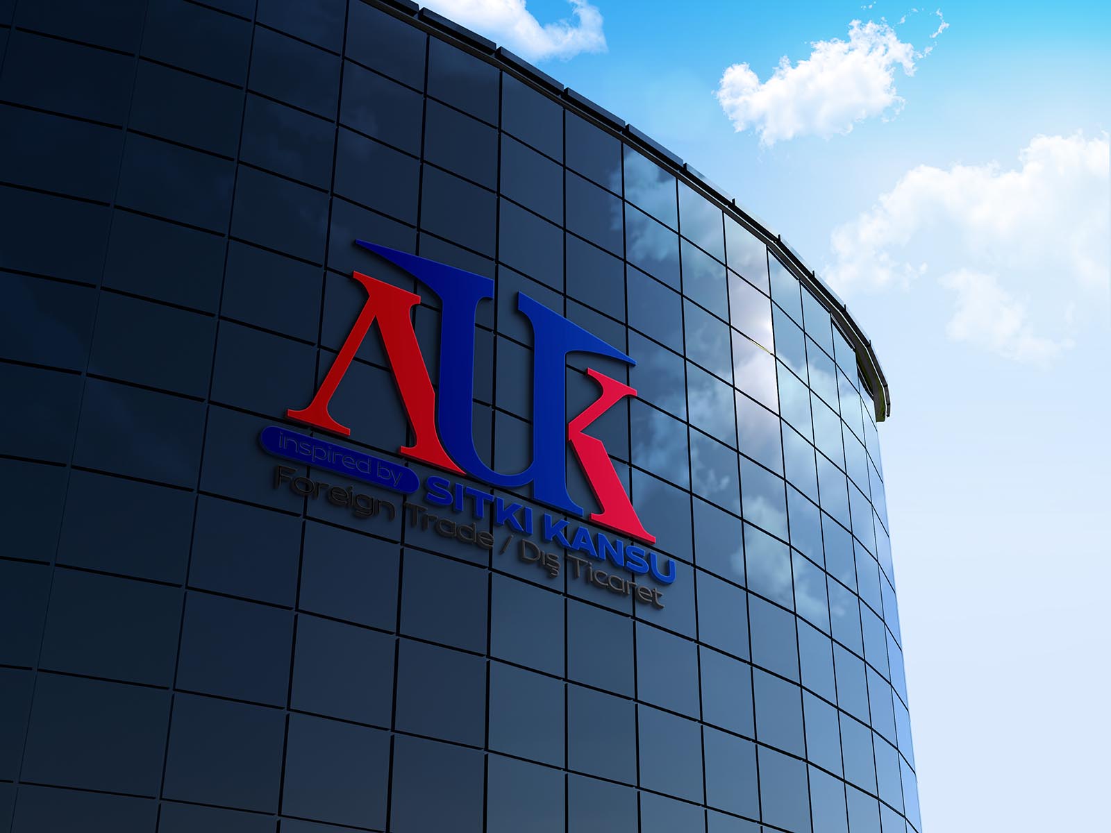 AUK Foreign Trede Logo Tasarımı