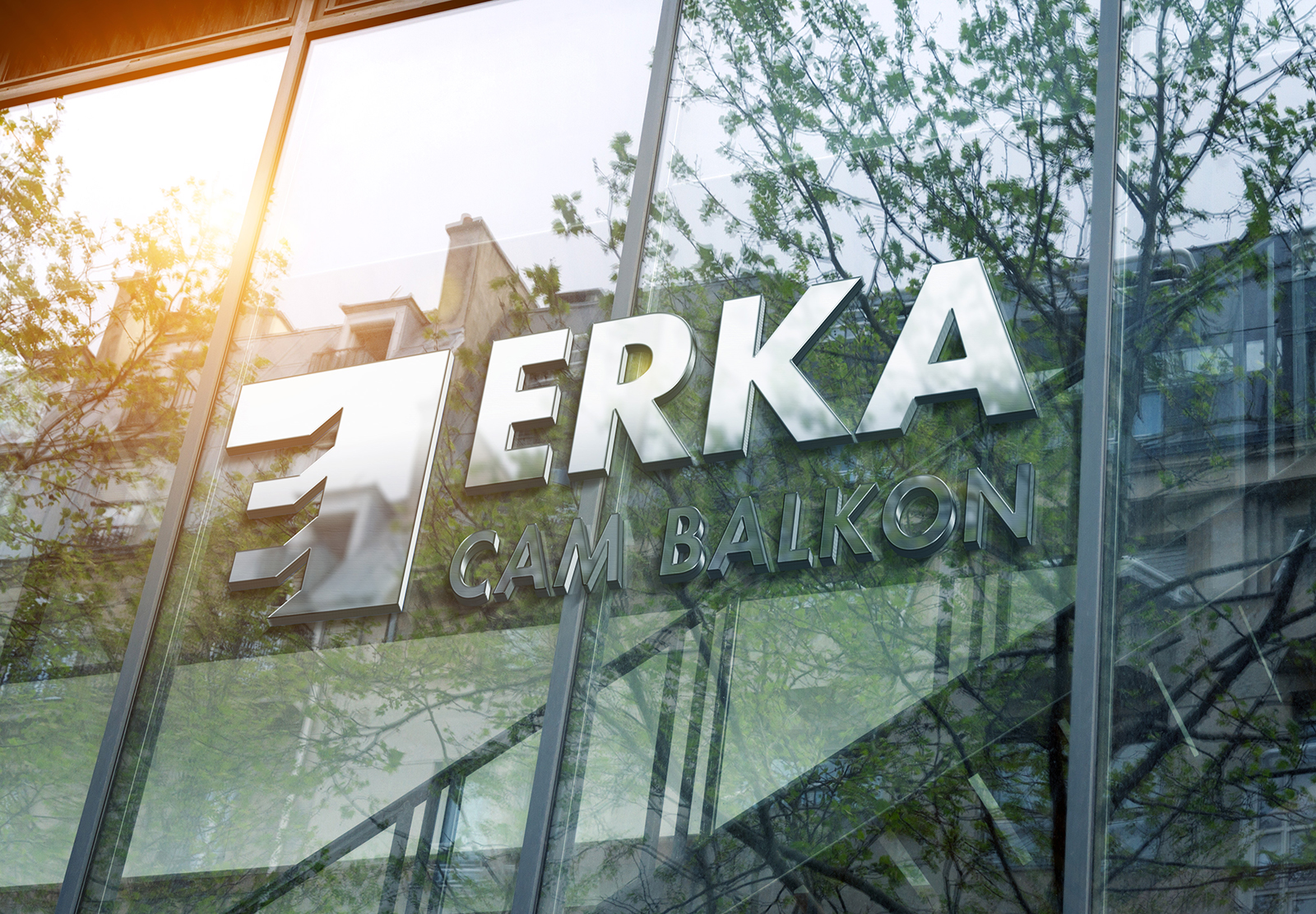 Erka Cam Balkon Logo & Web Tasarımı