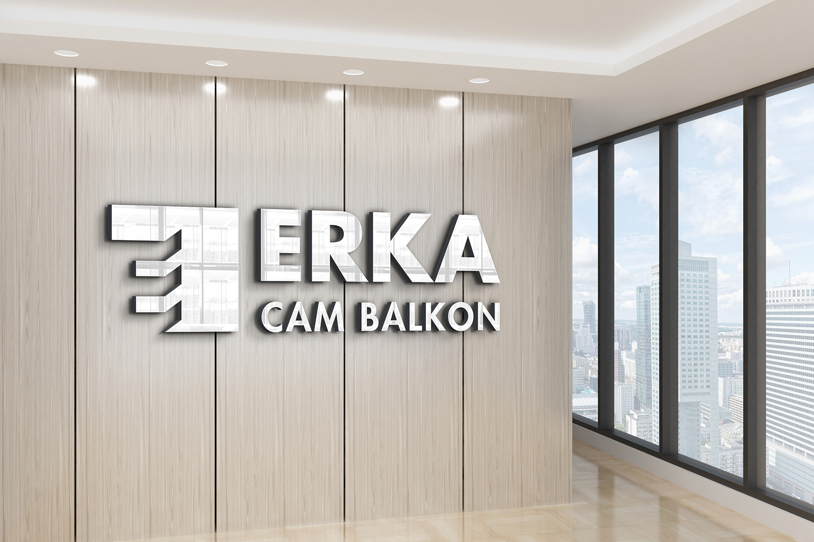 Erka Cam Balkon Logo & Web Tasarımı