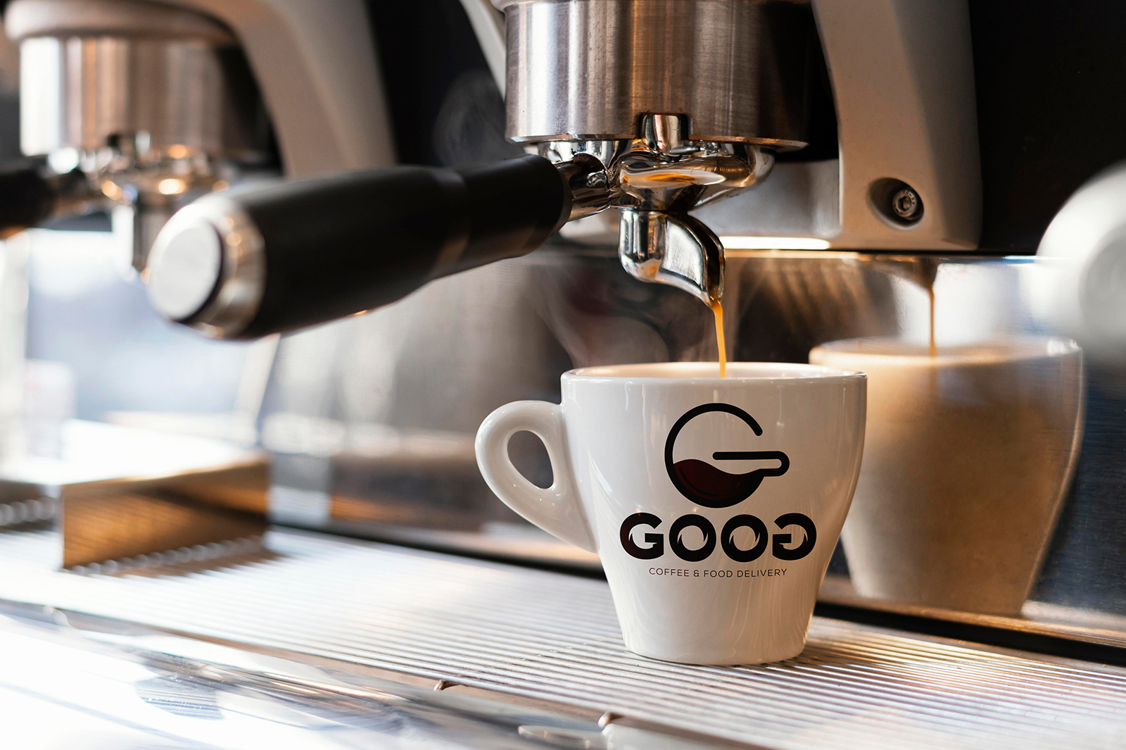 GOOG Coffee & Food Delivery Logo Tasarımı