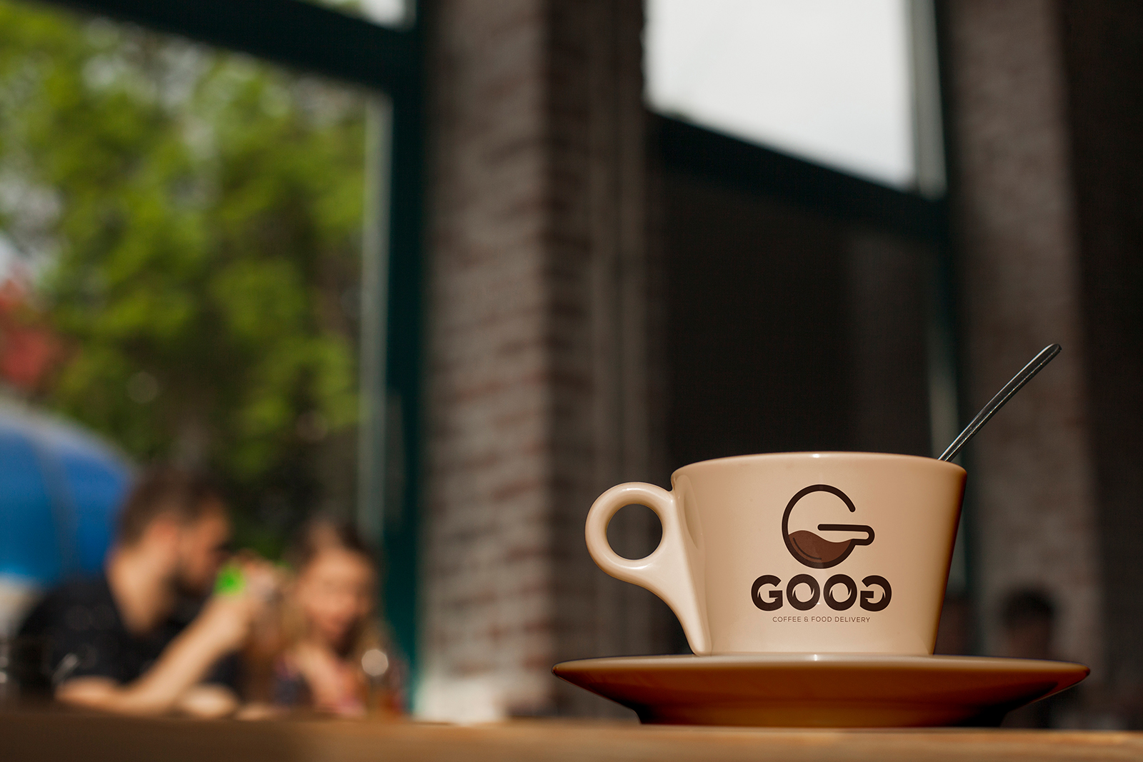GOOG Coffee & Food Delivery Logo Tasarımı