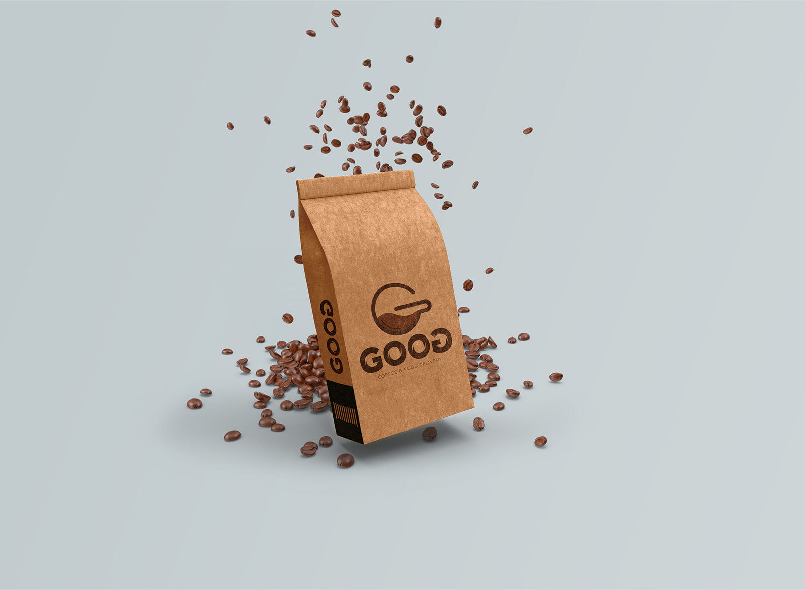 GOOG Coffee & Food Delivery Logo Tasarımı