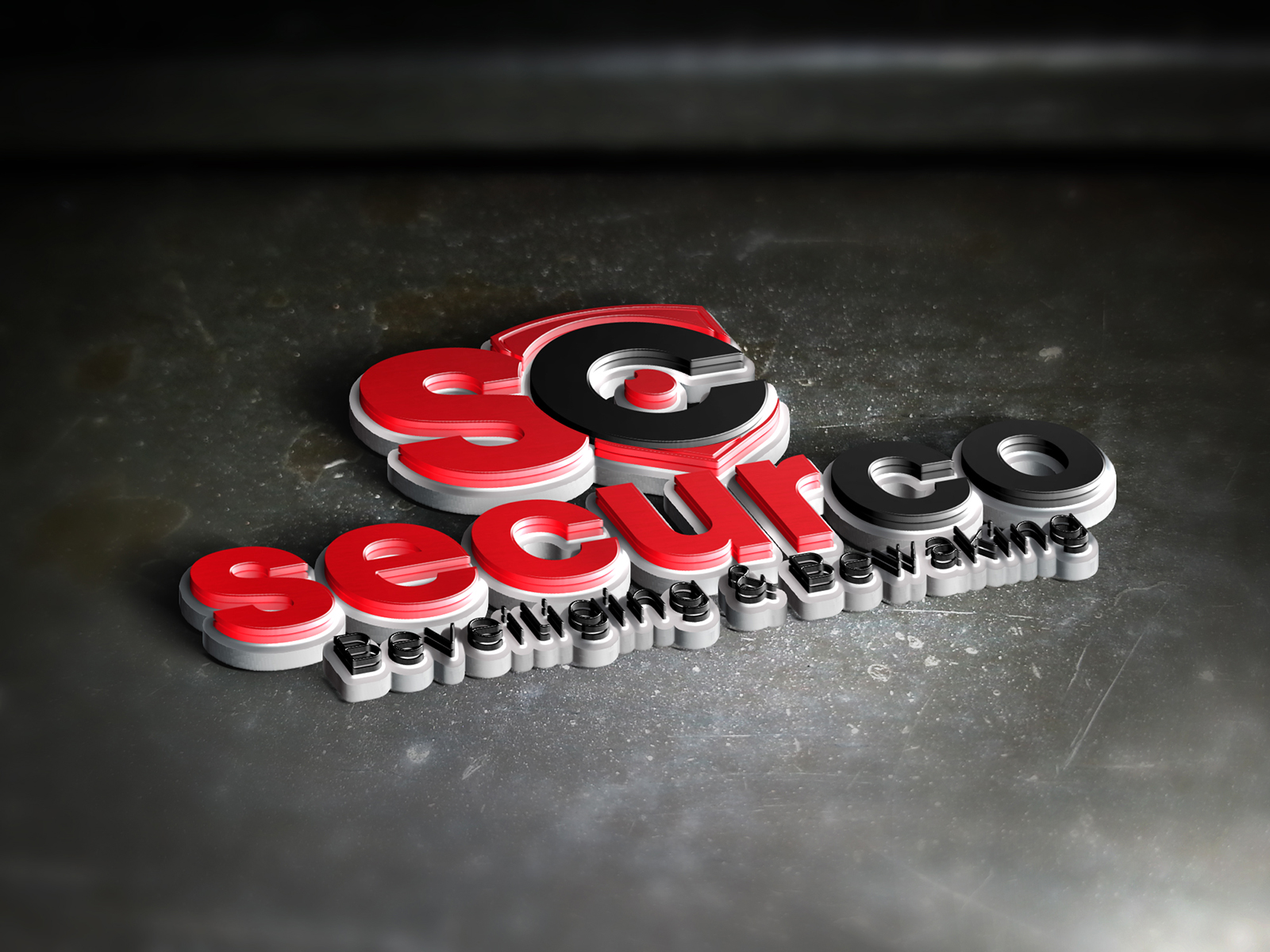 Securco Beveiliging & Bewaking Logo Tasarımı
