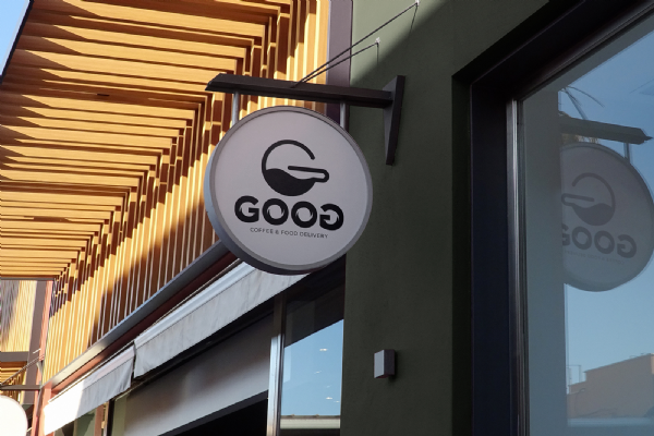 GOOG Coffee & Food Delivery Logo Tasarımı